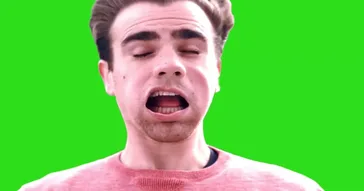 Boxed Face Green Screen Meme Download | Video & Audio Meme Video
