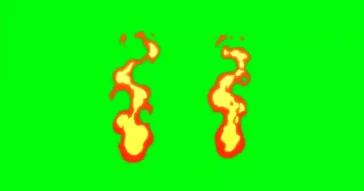 Fire Sparks Animation Green Screen Meme Download | Video & Audio Meme Video