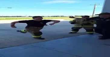 Firefighters Dance Meme Video