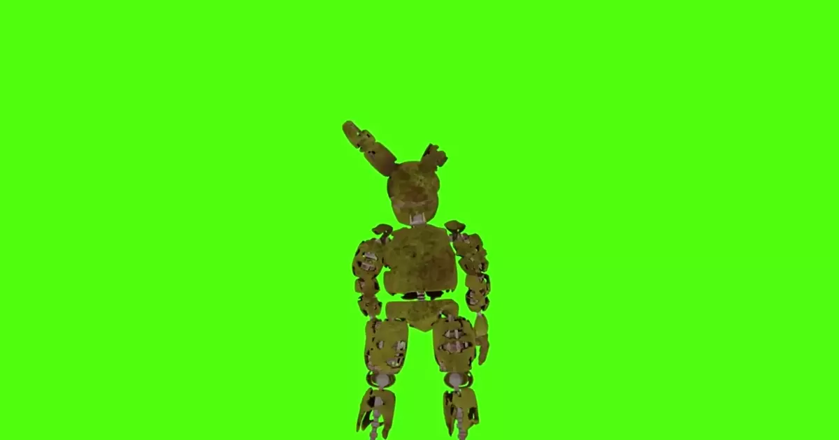 Fnaf Springtrap Bonnie Green Screen Meme Download Video