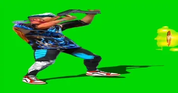 Attack Knife First Person With Blood Green Screen Meme Download Video