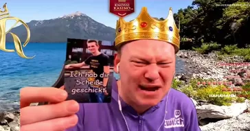 German Streamer Knossi Knossalla Finds Out Who Sent Him The Sh T Meme Video