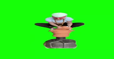 Girl In Mask Boxing Man Mannequin Meme Video