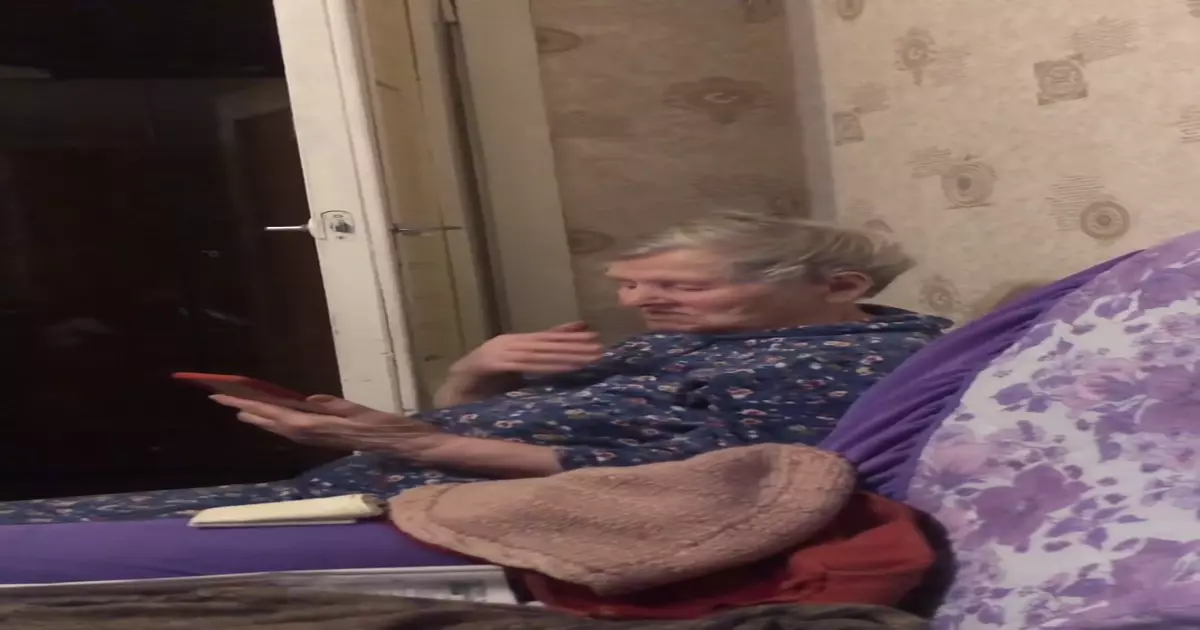 Grandma Swiping Her Phone Meme Download Video