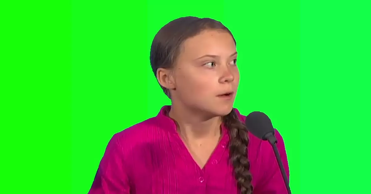 Greta Thunberg Green Screen Meme Download Video