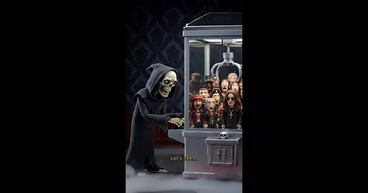 Grim Reaper Claw Machine Meme Download Video