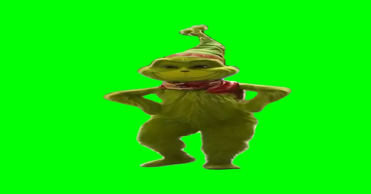 Grinch Dancing Green Screen Meme Download Video