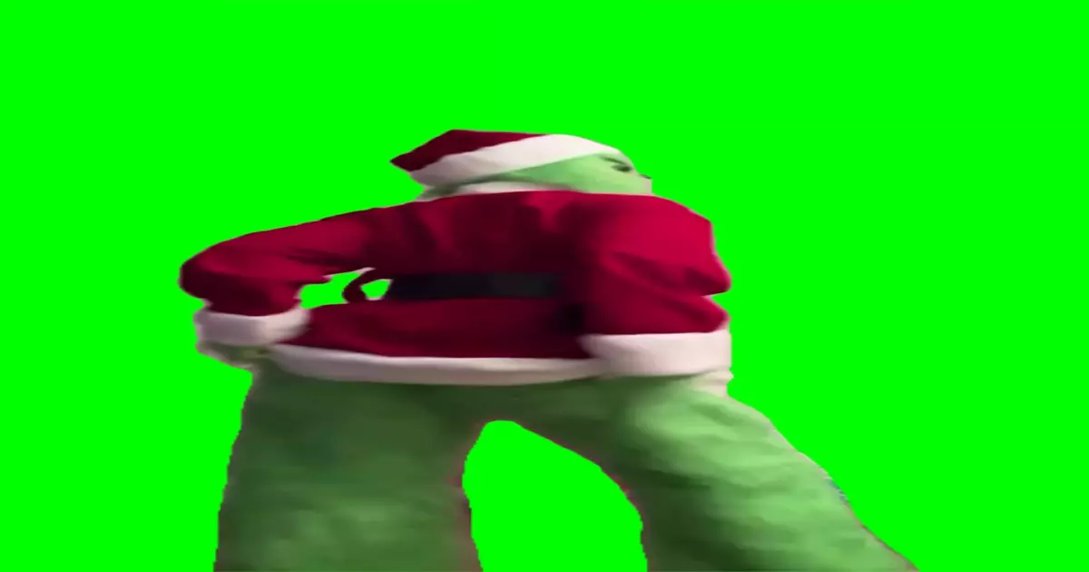 Grinch Throwing Down Green Screen Meme Download Video