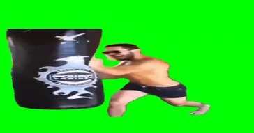 Usyk Punch Green Screen Meme Download | Video & Audio Meme Video