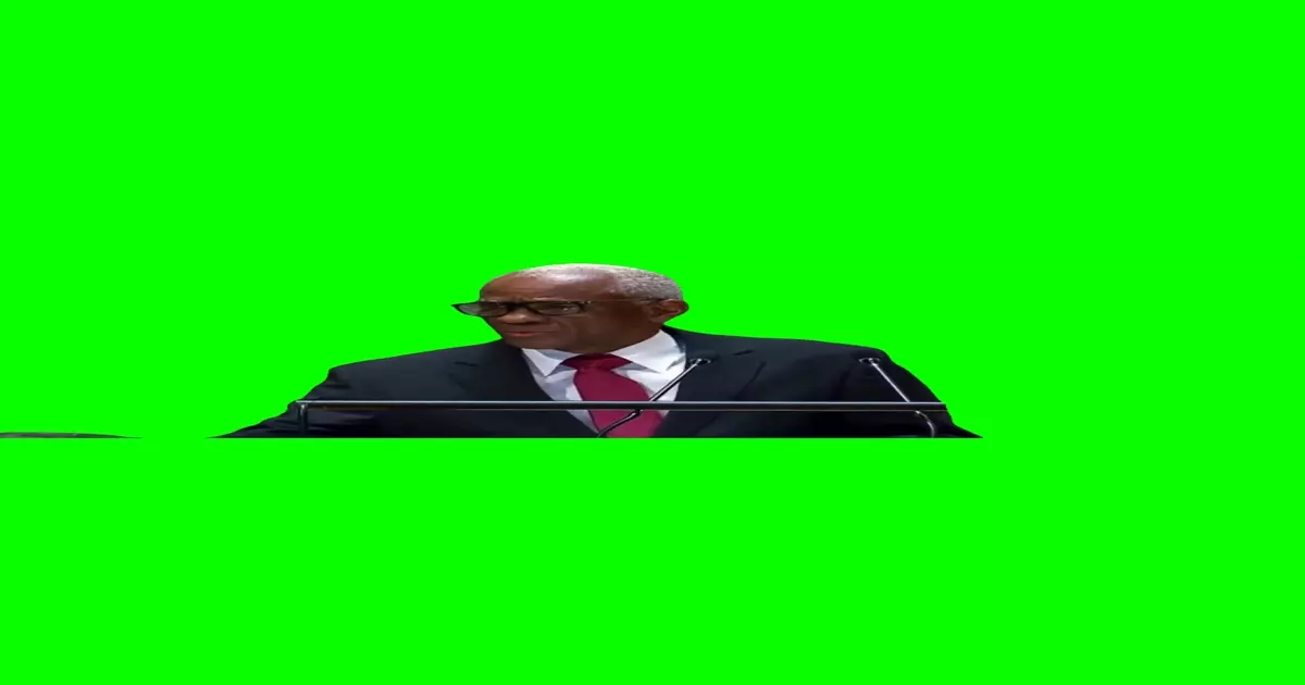 Haitian Politician Drinks From Pitcher Green Screen Meme Download Video