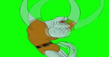 Handsome Squidward Falling Green Screen Video