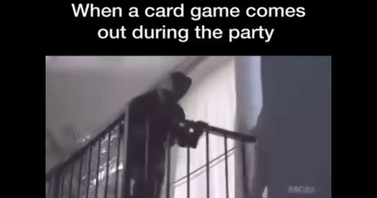 Hating Card Games Is A Red Flag Funny Meme Download Video