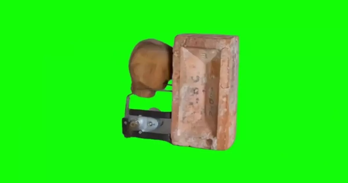 Hitting Brick Green Screen Meme Download Video