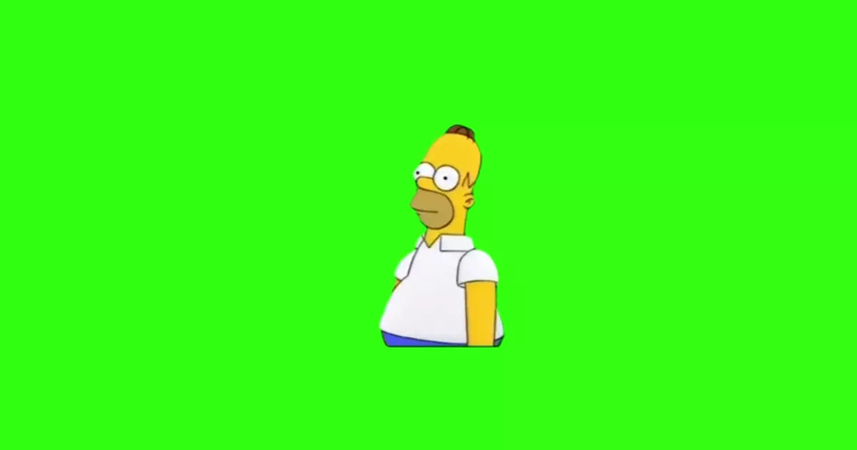 Homer Disappears Into Bushes Meme Download Video