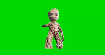 Angry Im Groot Green Screen Meme Download | Video & Audio Meme Video