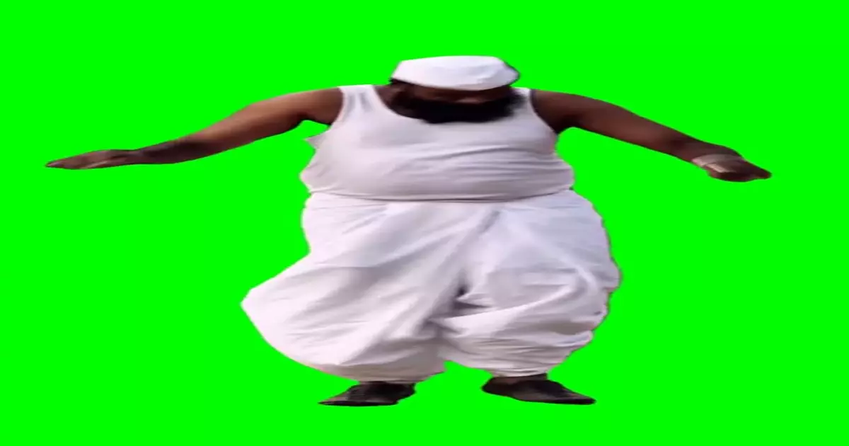 Indian Man Dancing Green Screen Meme Download Video
