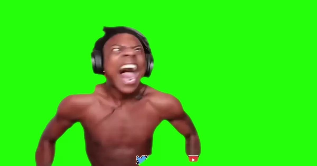 Ishowspeed Jumpscares You Green Screen Meme Download Video