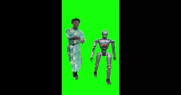 Ishowspeed With Chinese Robot Green Screen Meme Video