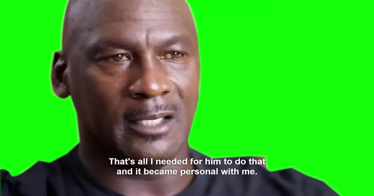 It Becomes Personal With Michael Jordan Green Screen Meme Download Video