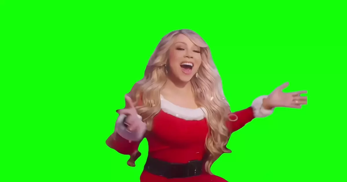 It S Time Mariah Carey 2024 Green Screen Meme Download Video
