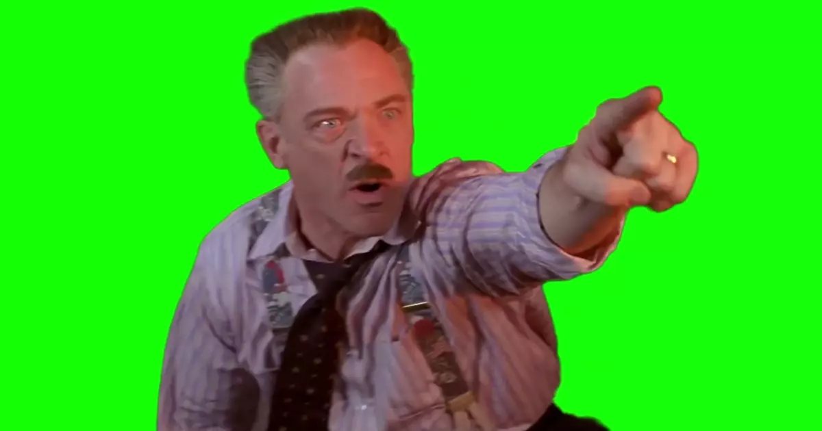 J Jonah Jameson I Knew You Two Were In This Together Green Screen Meme Download Video