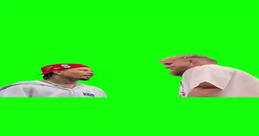 Jake Paul Kisses Tank Davis Ai Green Screen Meme Video