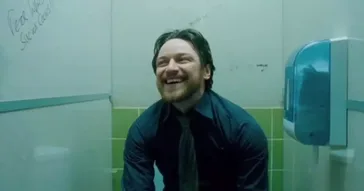 James Mcavoy Laughing In Toilet Meme Video