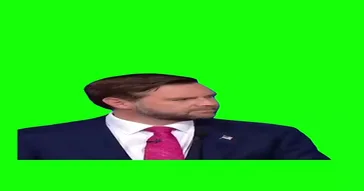 Jd Vance Looks Over Green Screen Meme Download | Video & Audio Meme Video