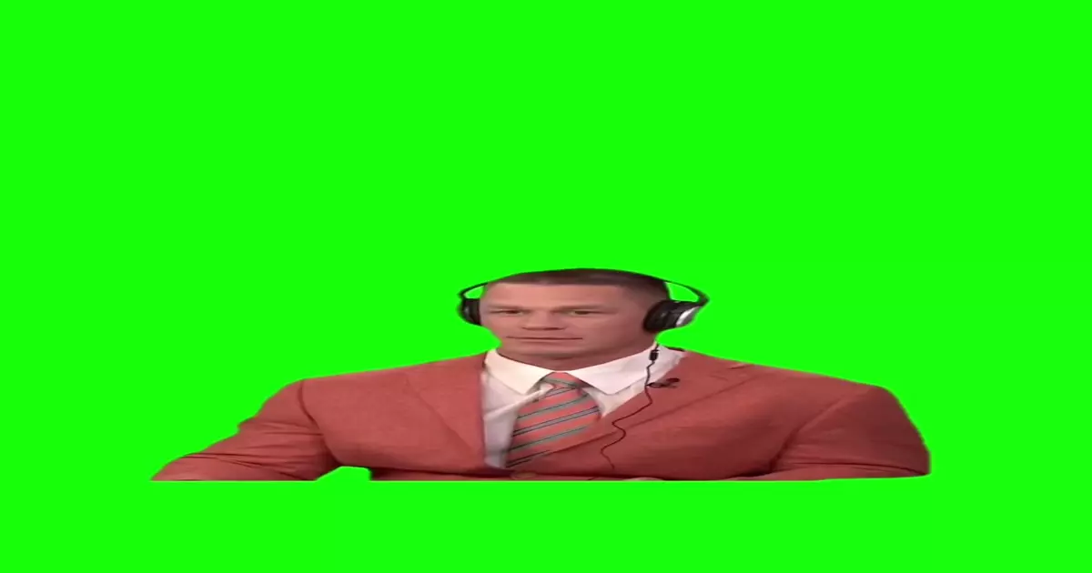 John Cena Dancing To Music Green Screen Meme Download Video