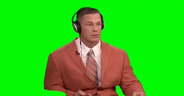 John Cena Vibing To Cupid Green Screen Meme Video