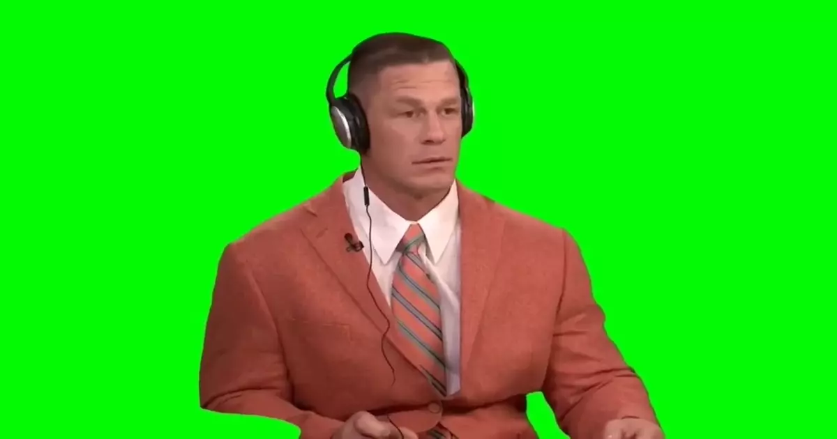 John Cena Vibing To Cupid Green Screen Meme Download Video