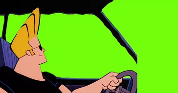 Johnny Bravo Testing The Limits Of Both Man And Machine Green Screen Meme Video