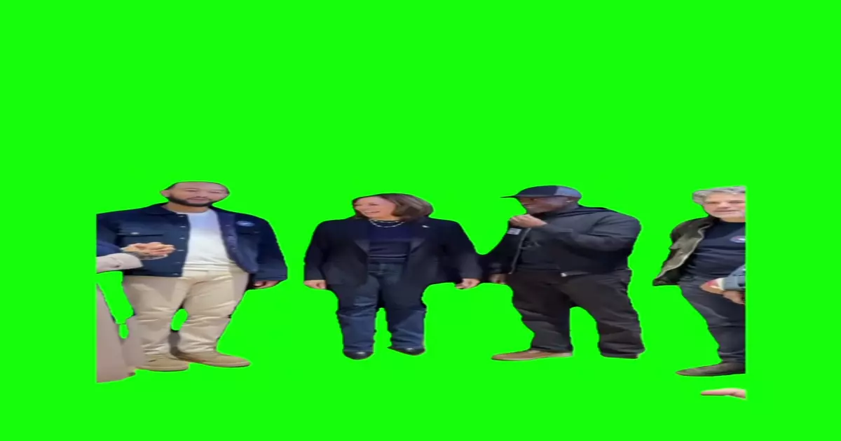 Kamala Harris Rally We Not Going Back Green Screen Meme Download Video