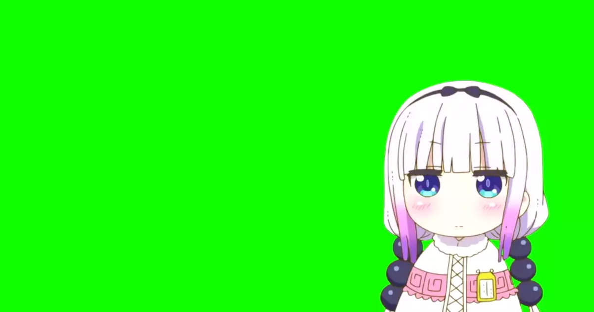 Kanna Kamui Ahhhh Green Screen Meme Download Video