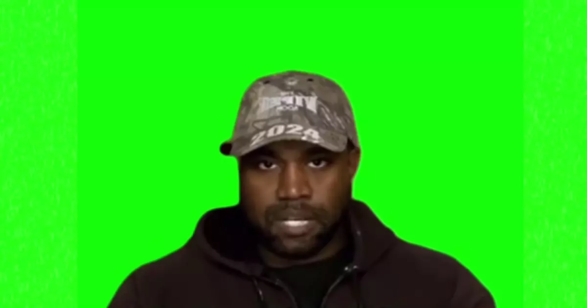 Kanye West At Breaking Point Green Screen Meme Download Video