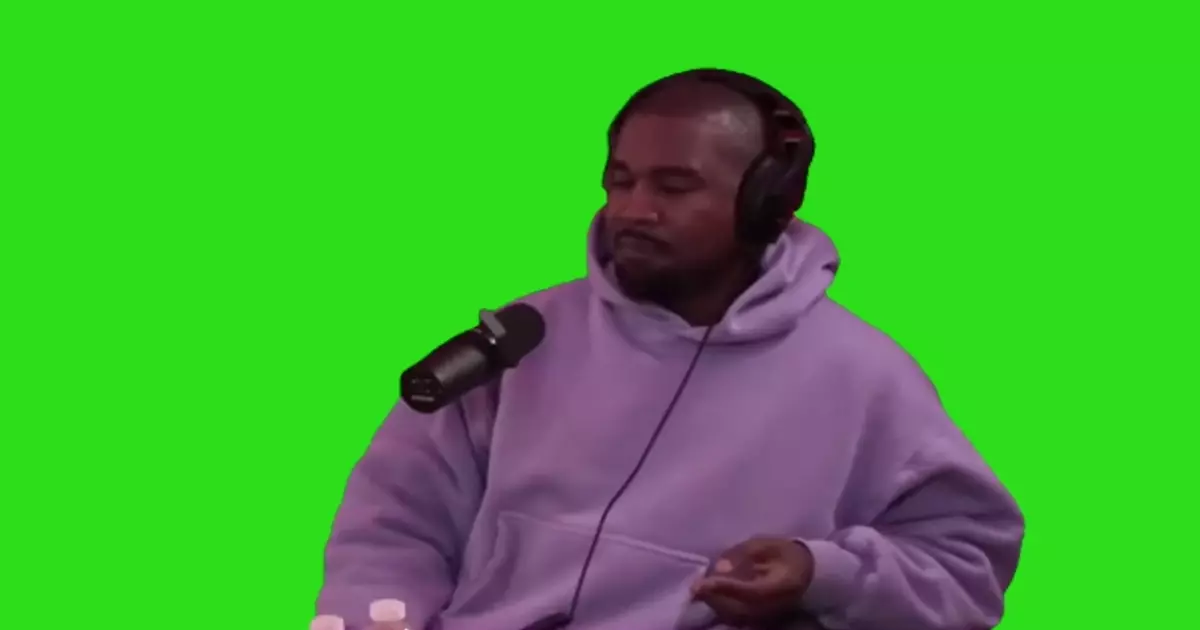 Kanye Why Would I Listen To You Green Screen Meme Download Video