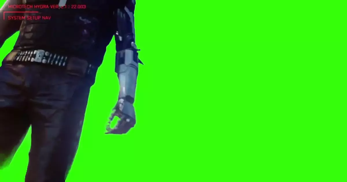 Keanu Reeves Cyberpunk 2077 Green Screen Meme Download Video