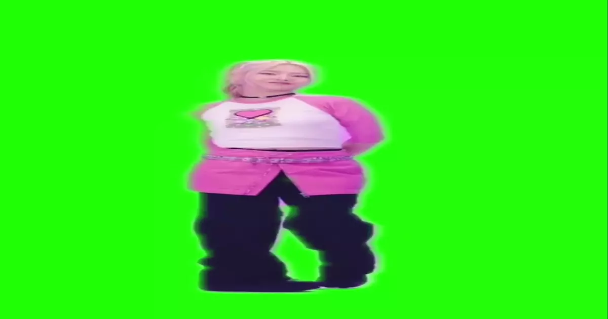 Keena Fifty Fifty Cupid Green Screen Meme Download Video