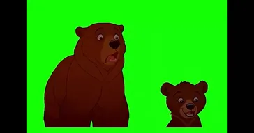 Kenai Saying Amp 34 What Amp 34 To Koda Green Screen Meme Video