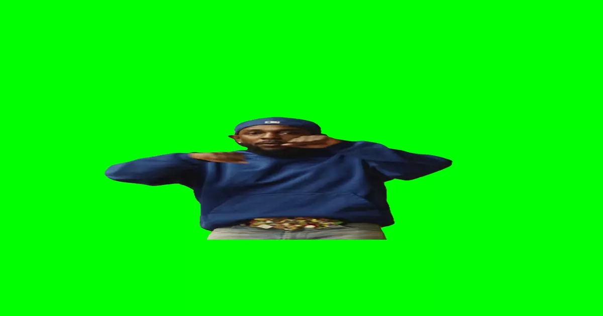 Kendrick Lamar Squabble Up Green Screen Meme Download Video