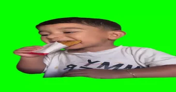 Man Eating Green Screen Meme Download | Video & Audio Meme Video