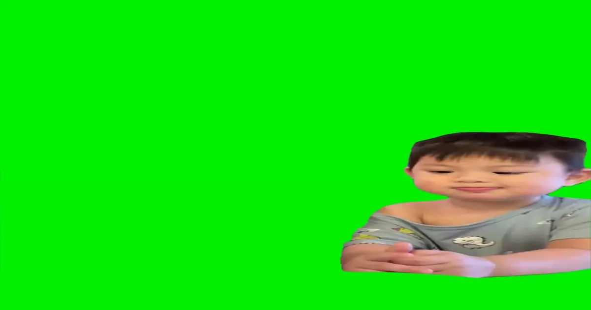 Kid Gags Green Screen Meme Download Video