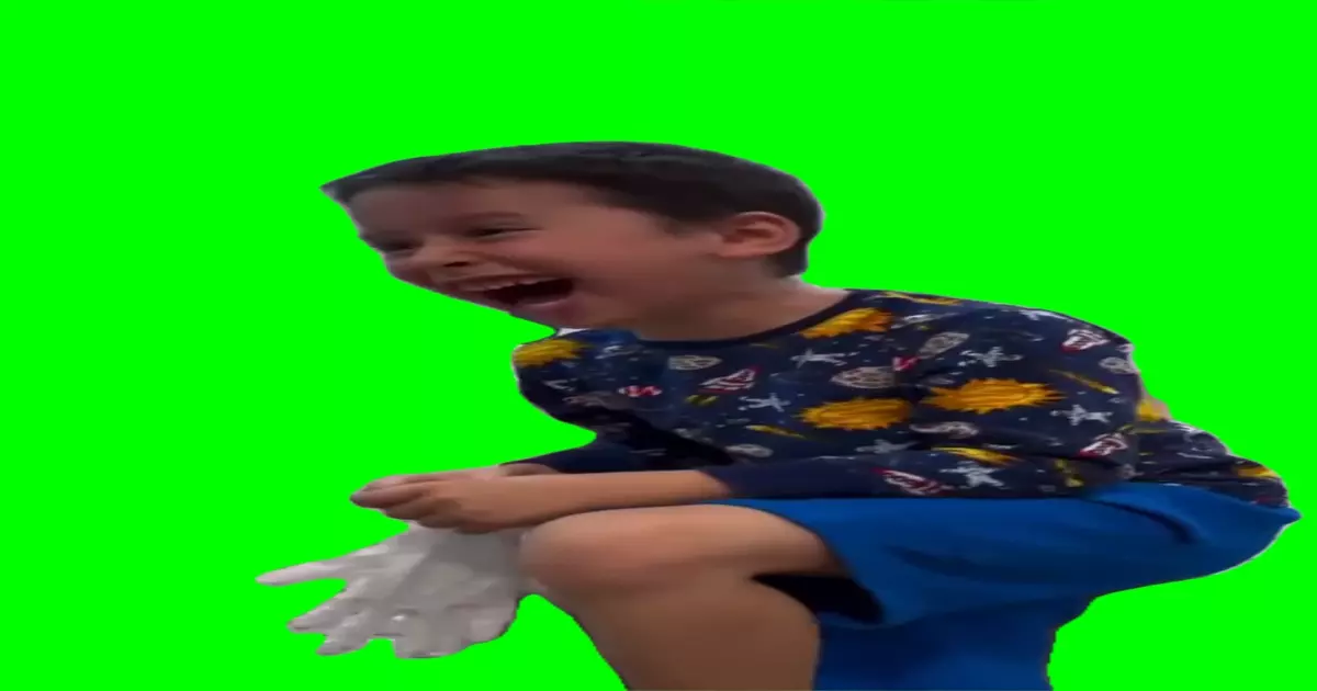 Kid Laughing Green Screen Meme Download Video