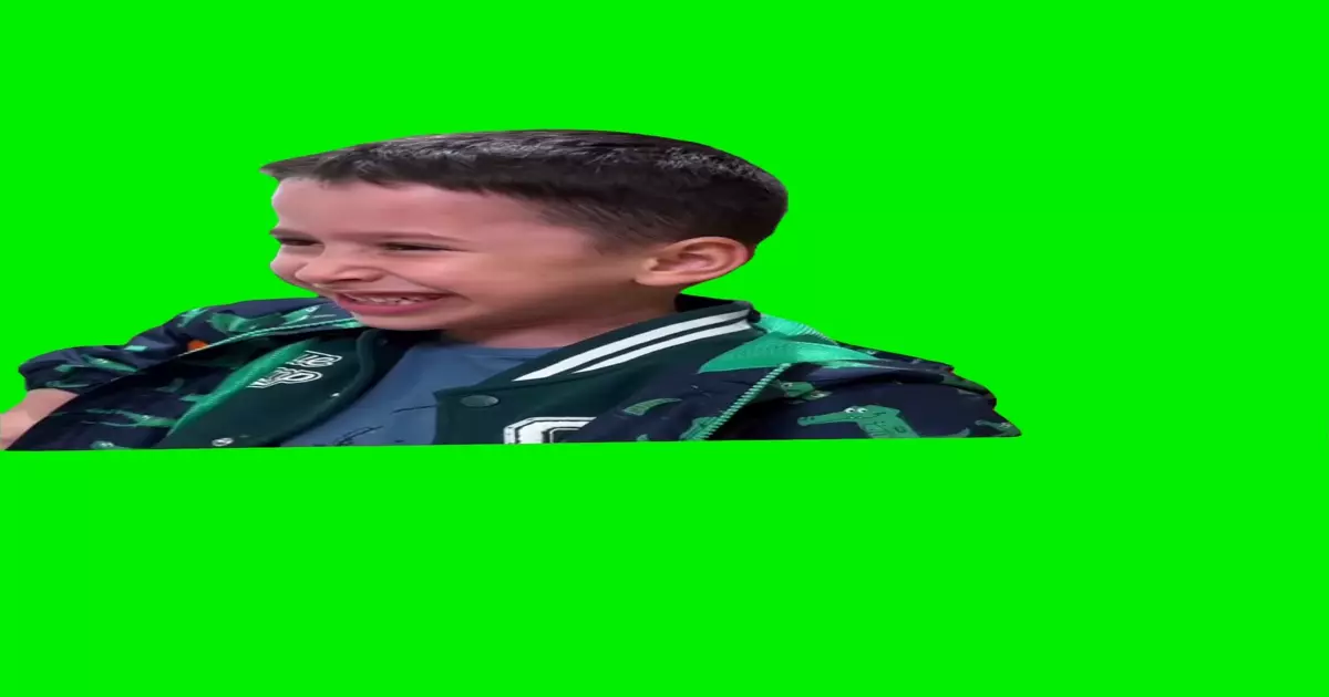 Kid Laughs Green Screen Meme Download Video