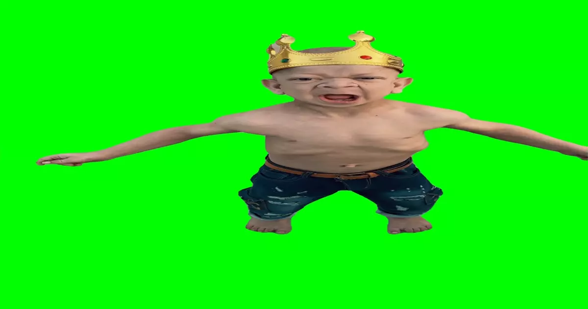 Kid Squeaking Green Screen Meme Download Video