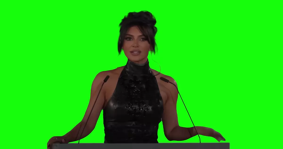Kim Kardashian Fearless Heroic Authentic Iconic Green Screen Meme Download Video