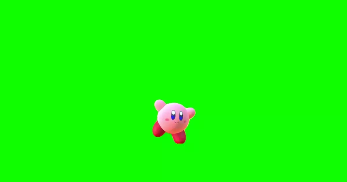 Kirby Victory Dance Green Screen Meme Download Video