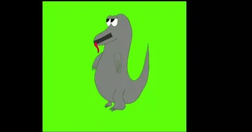 Komodo Dragon Green Screen Meme Video