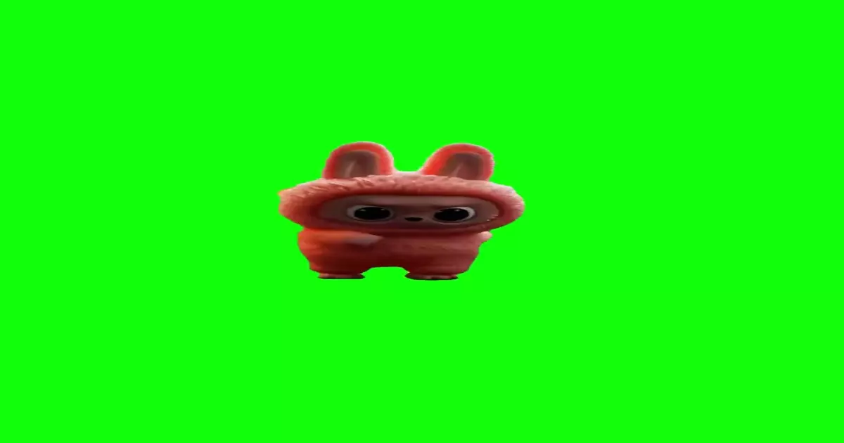 Labubu Reggaeton Super Slowed Green Screen Meme Download Video