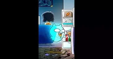 Late Night Snacking Rocky Rakoon Squid Game Animation Meme Video